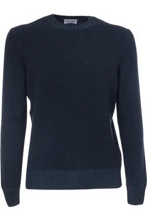 Gran Sasso Heren, Truien, Blauw, Maat: XL Kasjmier