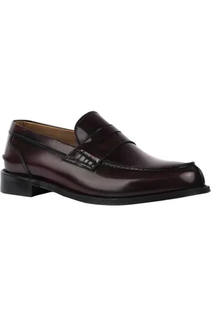 Exton Heren, Schoenen, Rood, Maat: 44 EU Leer