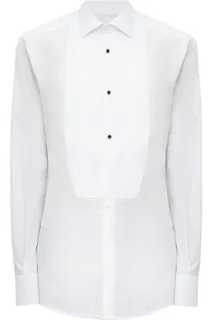 Dolce & Gabbana Heren, Overhemden, Wit, Maat: M Katoen