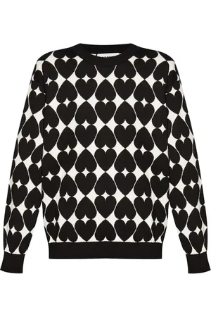 Moschino Dames, Truien, Zwart, Maat: XS Katoen