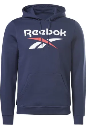 Reebok Heren, Sweatshirts & Hoodies, Blauw, Maat: S
