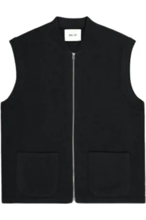 NN.07 Heren, Jassen, Blauw, Maat: S Wol