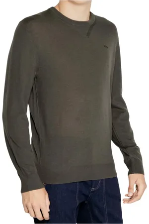 Armani Exchange Heren, Truien, Groen, Maat: S Wol