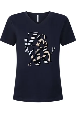 ZOSO Dames, Tops, Blauw, Maat: L