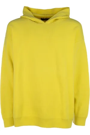 Daniele Fiesoli Heren, Sweatshirts & Hoodies, Geel, Maat: XL Wol