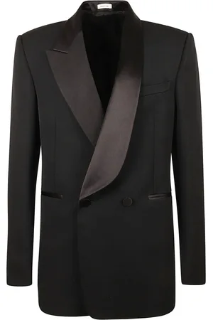 Alexander McQueen Heren, Jassen, Zwart, Maat: L Wol
