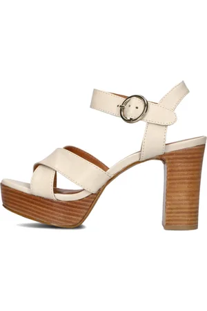 GOOSECRAFT Dames, Schoenen, Wit, Maat: 39 EU Leer