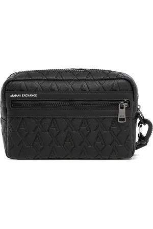 Armani Exchange Heren, Tassen, Zwart, Maat: ONE Size Poliester