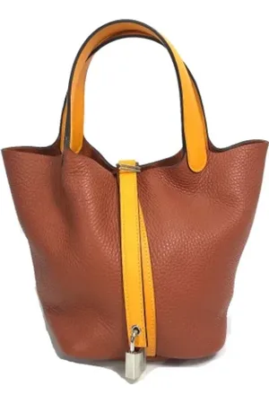 Hermès Dames, Pre-owned, Bruin, Maat: ONE Size Leer