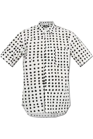 Comme des Garçons Heren, Overhemden, Wit, Maat: S Katoen