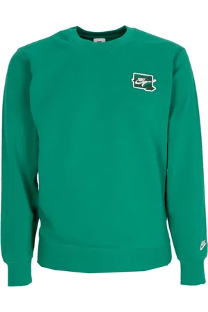 Nike Heren, Sweatshirts & Hoodies, Groen, Maat: XL Katoen