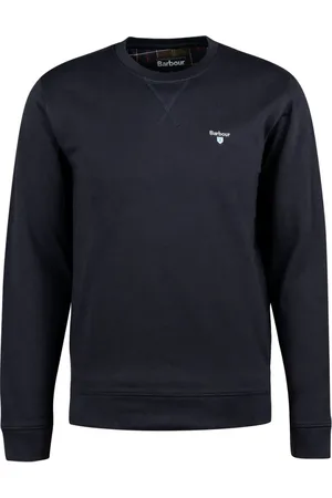 Barbour Heren, Sweatshirts & Hoodies, Blauw, Maat: XL Katoen