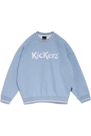 Kickers Heren, Sweatshirts & Hoodies, Blauw, Maat: L Katoen