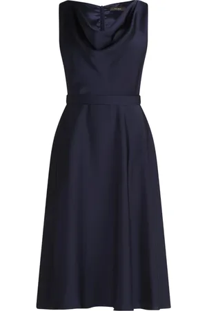 Vera Mont Dames, Jurken, Blauw, Maat: M Poliester