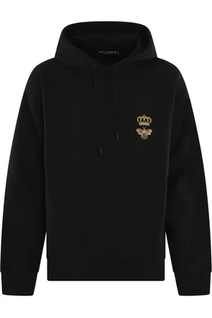 Dolce & Gabbana Heren, Sweatshirts & Hoodies, Zwart, Maat: L Katoen