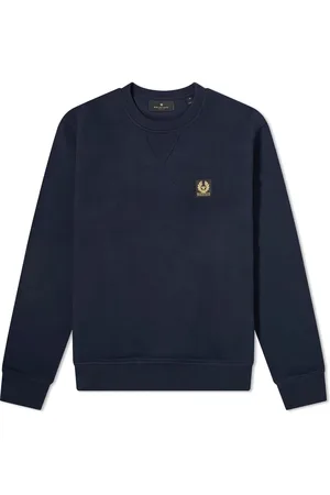 Belstaff Dames, Sweatshirts & Hoodies, Blauw, Maat: L Katoen
