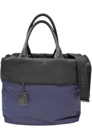 Prada Dames, Pre-owned, Paars, Maat: ONE Size Leer