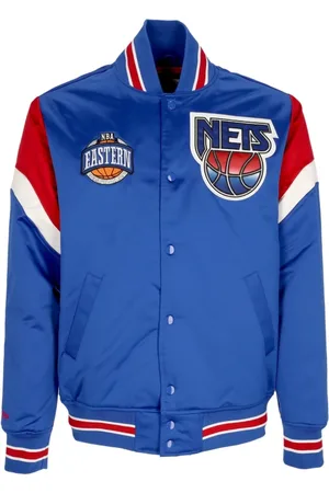 Mitchell & Ness Heren, Jassen, Blauw, Maat: L Zijde