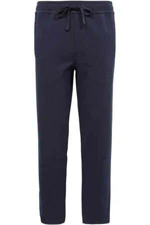 BRIONI Heren, Broeken, Blauw, Maat: 2XL Katoen