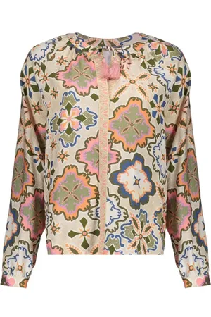 Geisha Dames, Blouses & Shirts, Veelkleurig, Maat: S Viscose