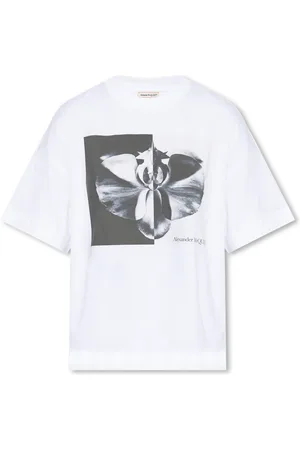 Alexander McQueen Dames, Tops, Wit, Maat: 3XS Katoen