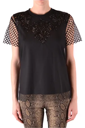Twin-Set Dames, Blouses & Shirts, Zwart, Maat: XS