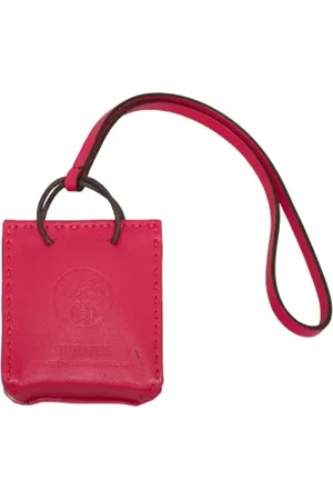 Hermès Dames, Pre-owned, Roze, Maat: ONE Size Leer