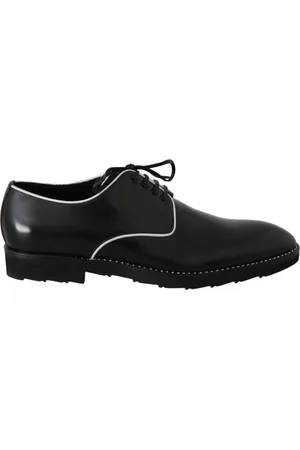 Dolce & Gabbana Heren, Schoenen, Zwart, Maat: 39 EU Leer