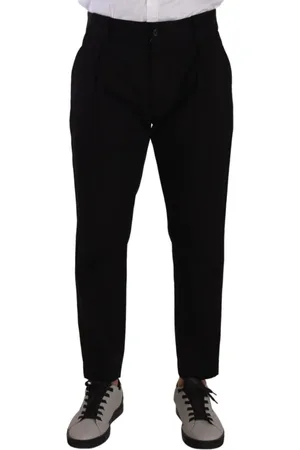 Dolce & Gabbana Heren, Broeken, Zwart, Maat: M Katoen