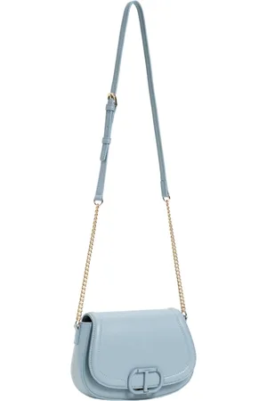 Twin-Set Dames, Tassen, Blauw, Maat: ONE Size Poliester