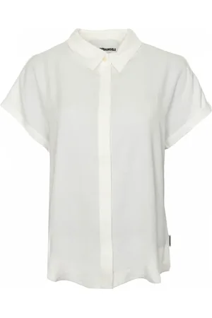 Armedangels Dames, Blouses & Shirts, Wit, Maat: L Viscose