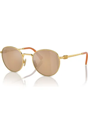 Miu Miu Dames, Accessoires, Geel, Maat: 50 MM