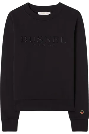 BUSNEL Dames, Sweatshirts & Hoodies, Zwart, Maat: M Katoen