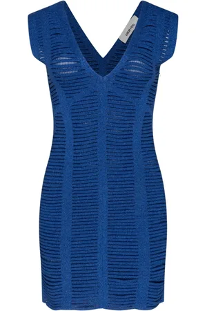 CIRCUS HOTEL Dames, Jurken, Blauw, Maat: 2XS Viscose