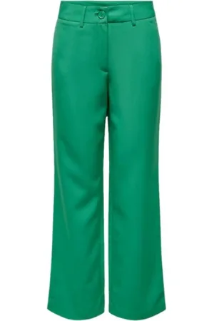 ONLY Dames, Broeken, Groen, Maat: L
