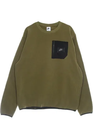 Nike Heren, Sweatshirts & Hoodies, Groen, Maat: XL Fleece