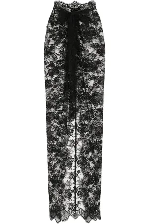 Dolce & Gabbana Dames, Rokken, Zwart, Maat: XS Katoen