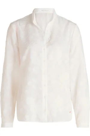 Betty & Co Dames, Blouses & Shirts, Wit, Maat: L