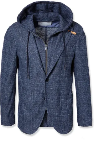 Baldessarini Heren, Jassen, Blauw, Maat: 2XL Katoen