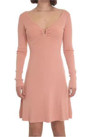 Guess Dames, Jurken, Roze, Maat: XL Spandex