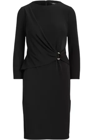 Ralph Lauren Dames, Jurken, Blauw, Maat: M Poliester