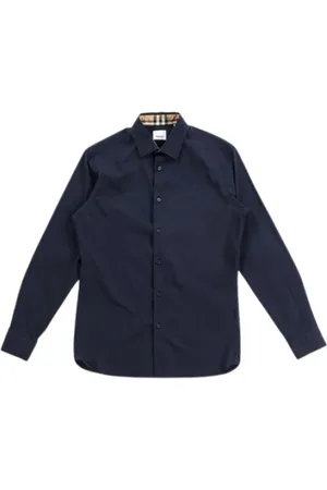Burberry Heren, Overhemden, Blauw, Maat: XS Katoen