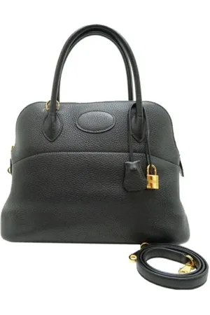 Hermès Dames, Pre-owned, Zwart, Maat: ONE Size Leer