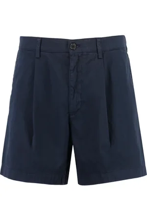 DEPARTMENT FIVE Heren, Korte broeken, Blauw, Maat: W31 Katoen