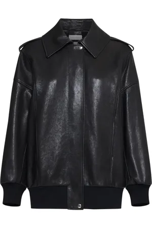 Alexander McQueen Dames, Jassen, Zwart, Maat: XS Nylon