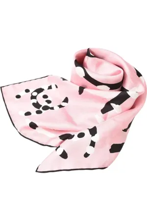 CHANEL Dames, Pre-owned, Roze, Maat: ONE Size Tweed