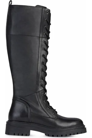 Geox Dames, Schoenen, Zwart, Maat: 37 EU Leer