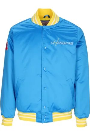 Mitchell & Ness Heren, Jassen, Blauw, Maat: XL Poliester