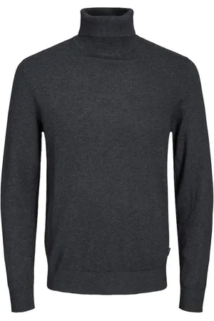 JACK & JONES Heren, Truien, Grijs, Maat: M