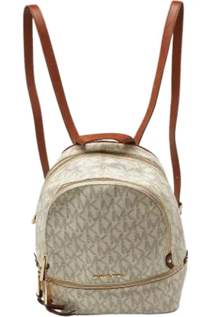 Michael Kors Dames, Pre-owned, Wit, Maat: ONE Size Leer